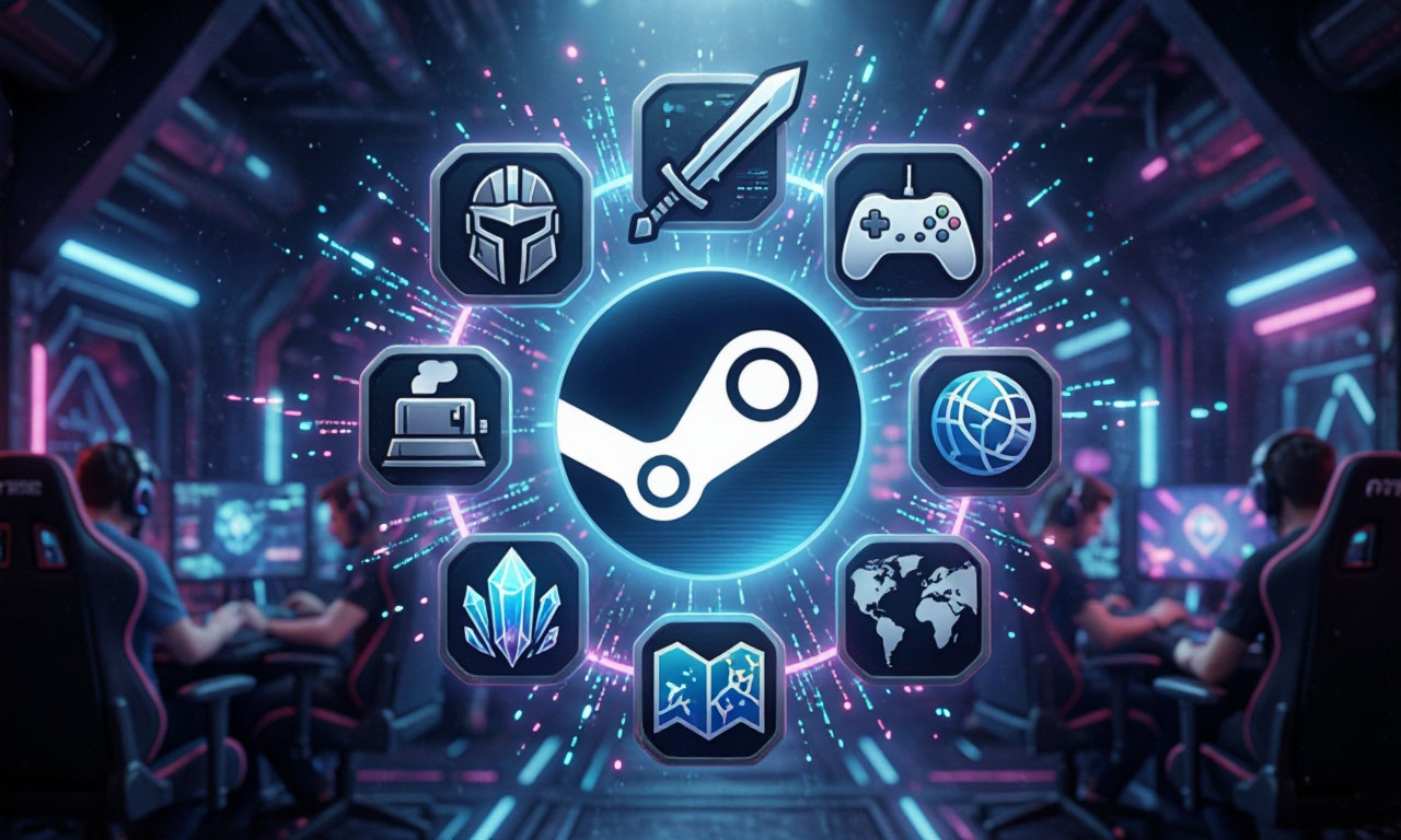 Визуализация популярных игр из Steam